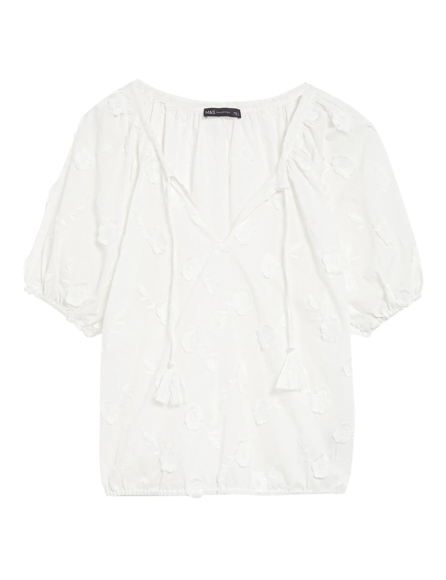 Applique Short Sleeve Top