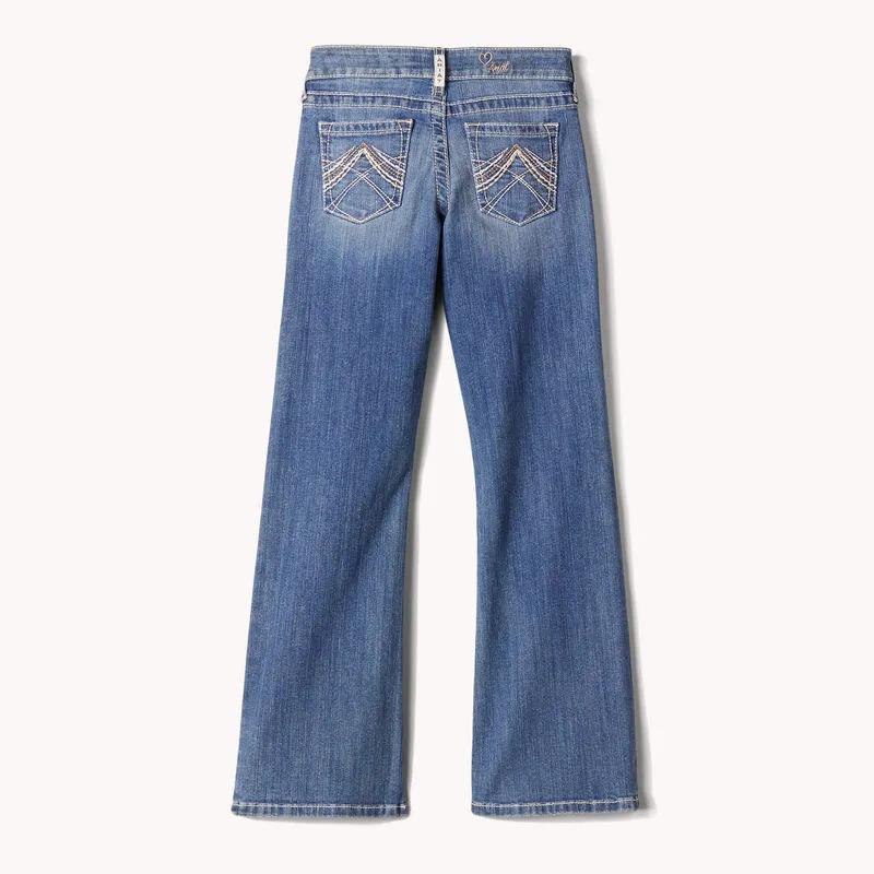 Ariat Girl's Whipstitch Boot Cut Jean