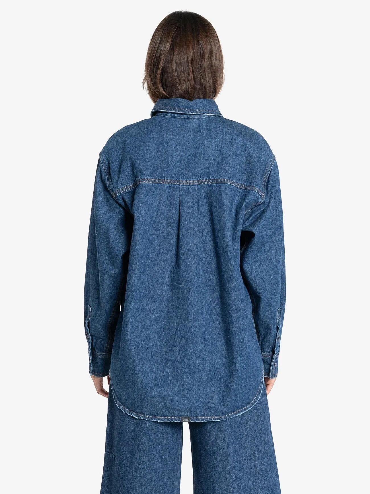 Austin Denim Shirt - Double Indigo Rinse