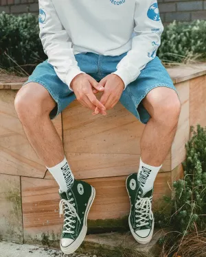 Ayo Socks White