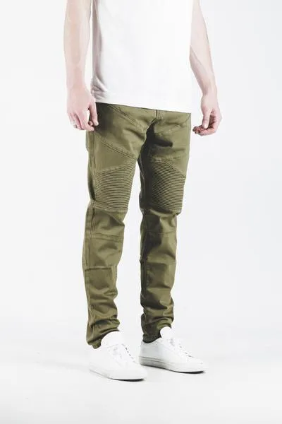 Bad Biker Denim (Olive)