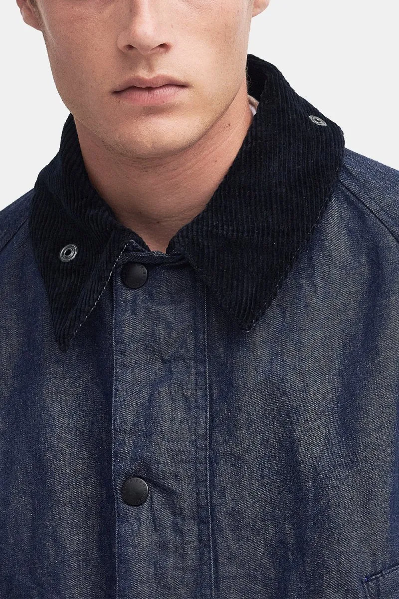 Barbour Oversized Bedale Jacket (Casual Indigo)