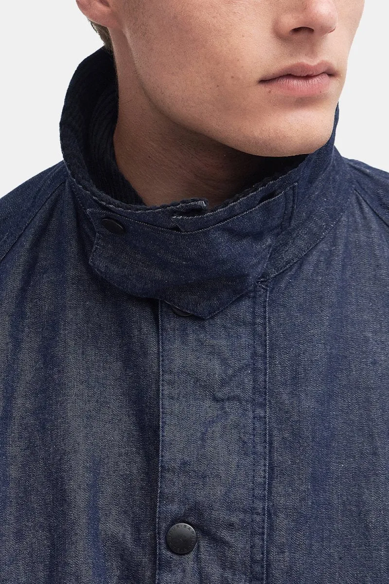Barbour Oversized Bedale Jacket (Casual Indigo)
