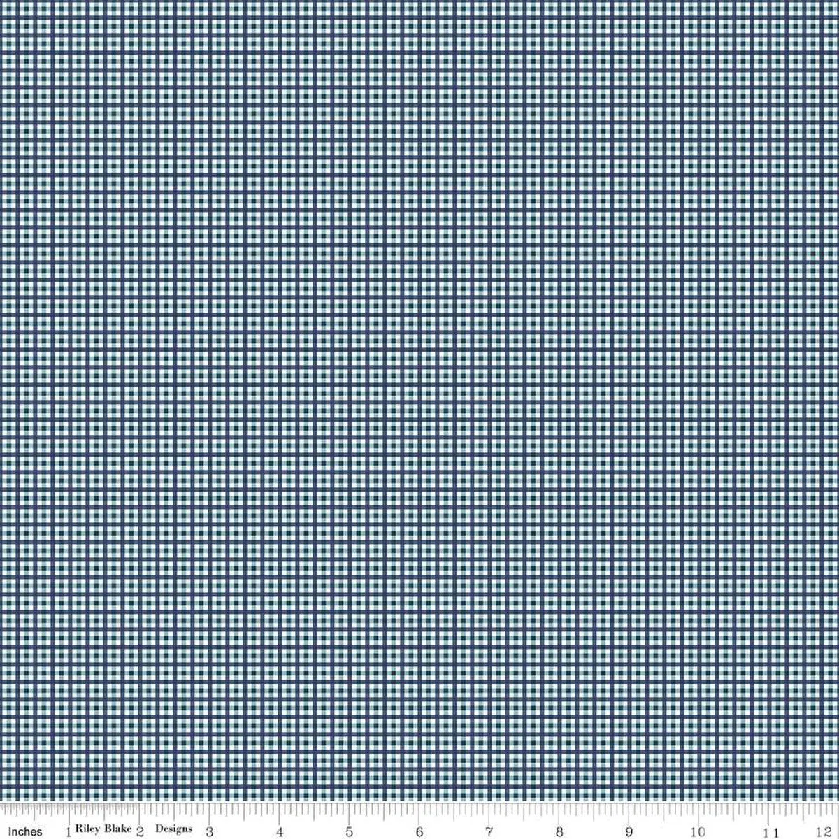 Bee Plaids - Harvest Denim