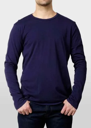 Brooklyn Denim Co. Organic Cotton Long Sleeve Crew