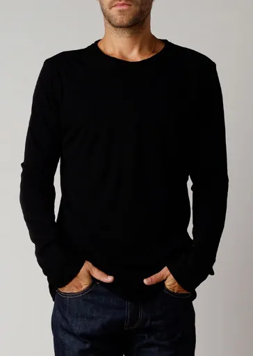 Brooklyn Denim Co. Organic Cotton Long Sleeve Crew
