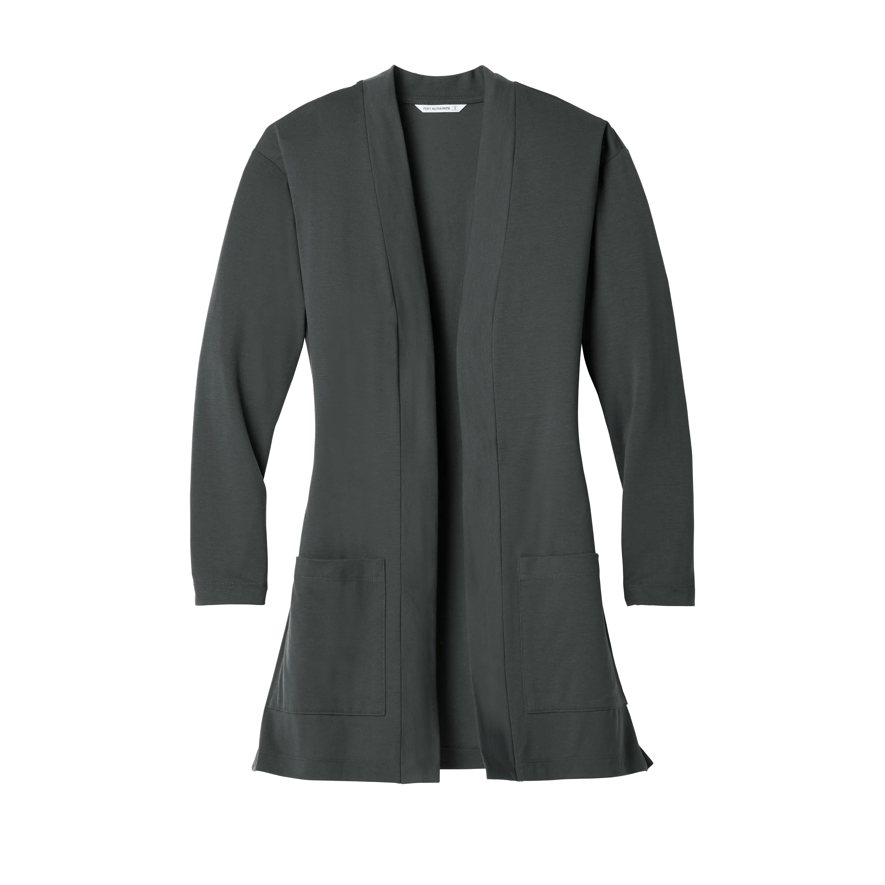C2052 Ladies Concept Long Pocket Cardigan