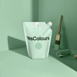 Calming Green eggshell paint