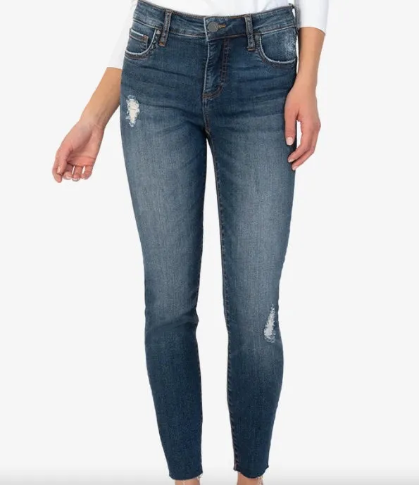Donna Ankle Skinny w/ Raw Hem