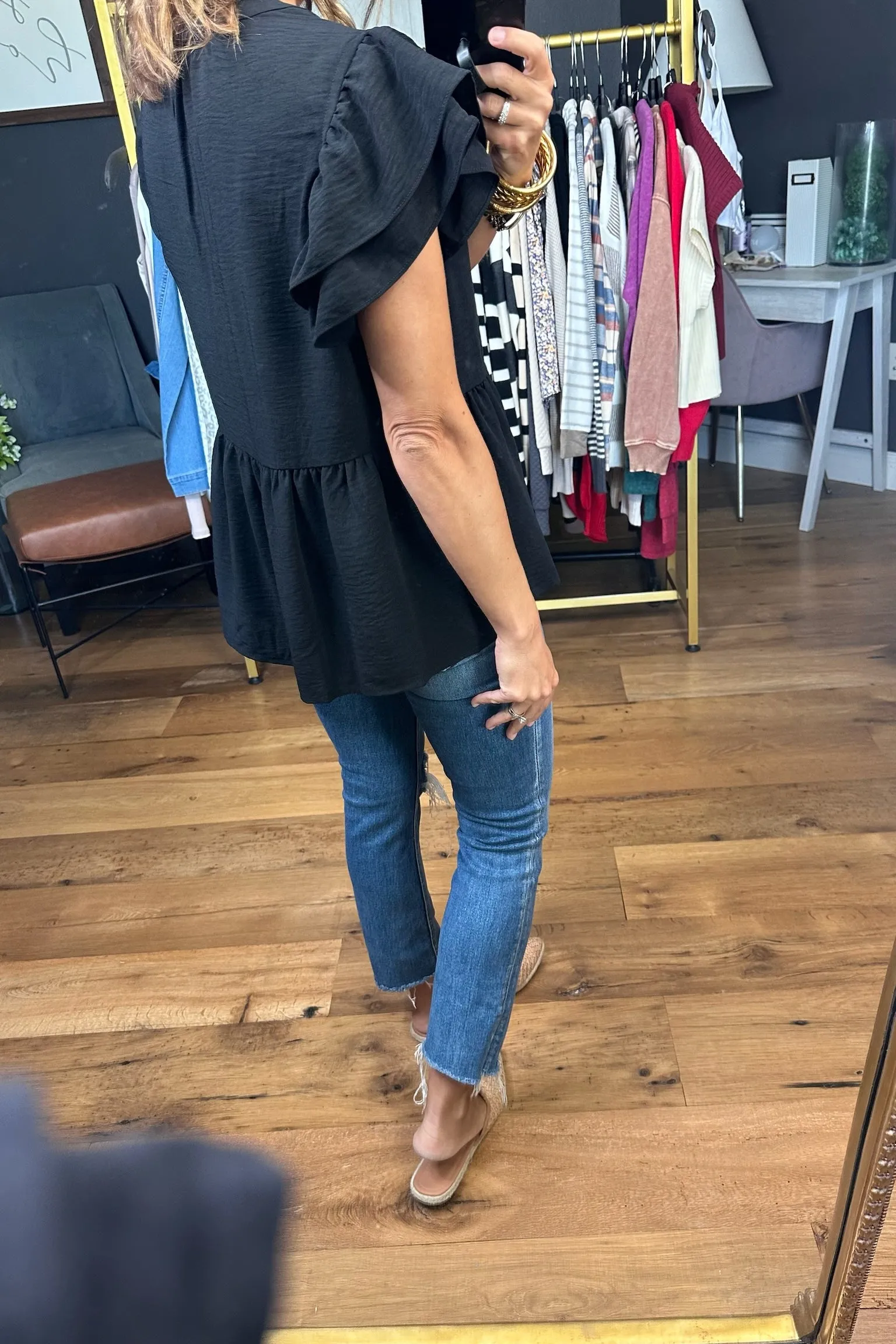 Electric Love Peplum Top - Multiple Options
