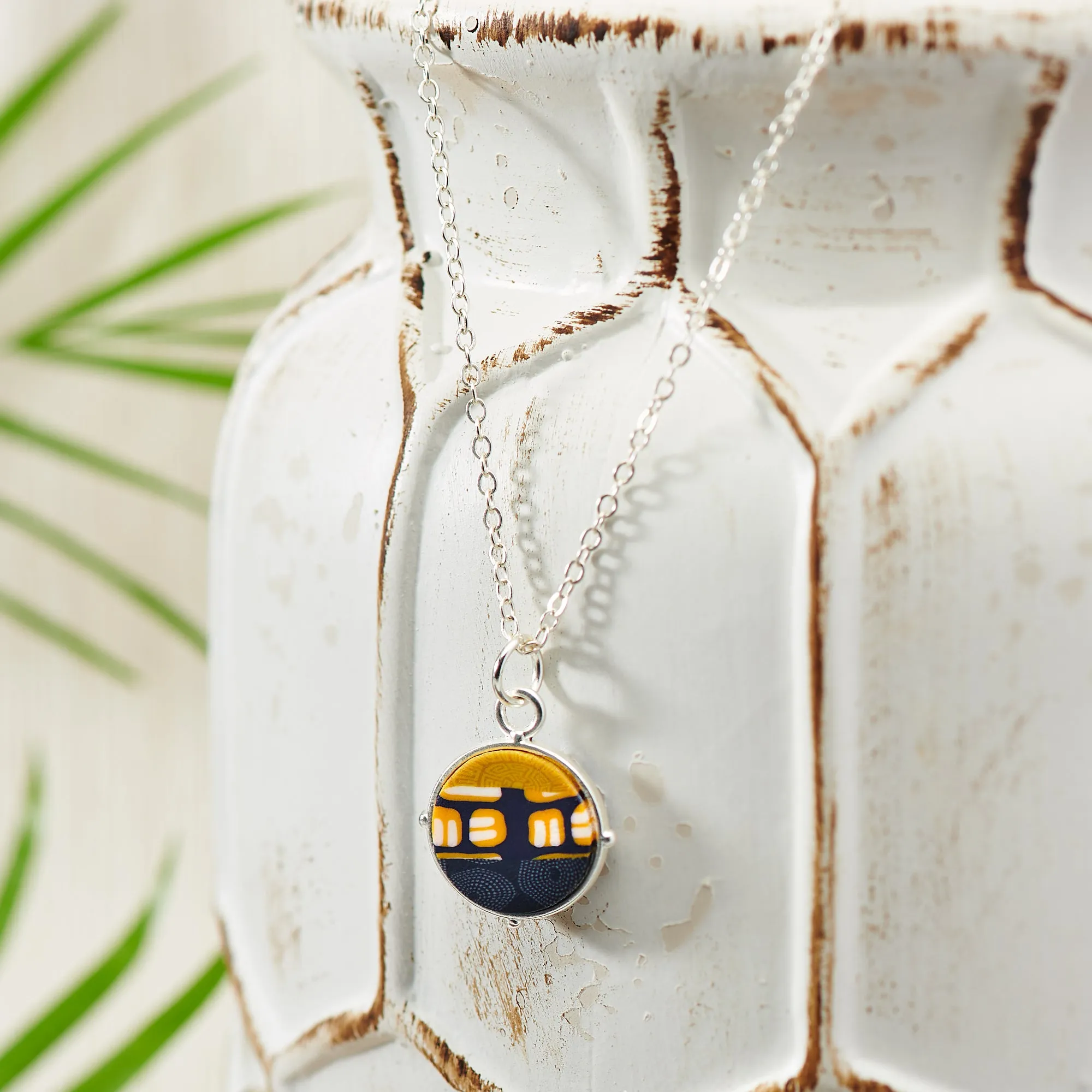 French Quarter Reversible Medallion Necklace