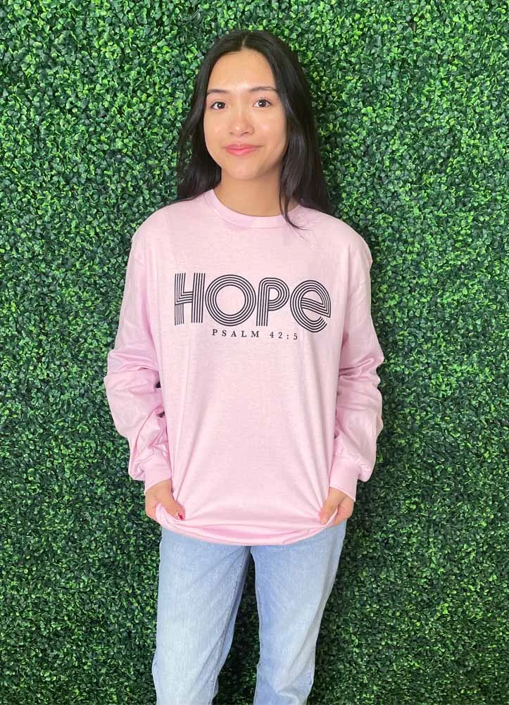 Hope in Light Pink by Inked Threads