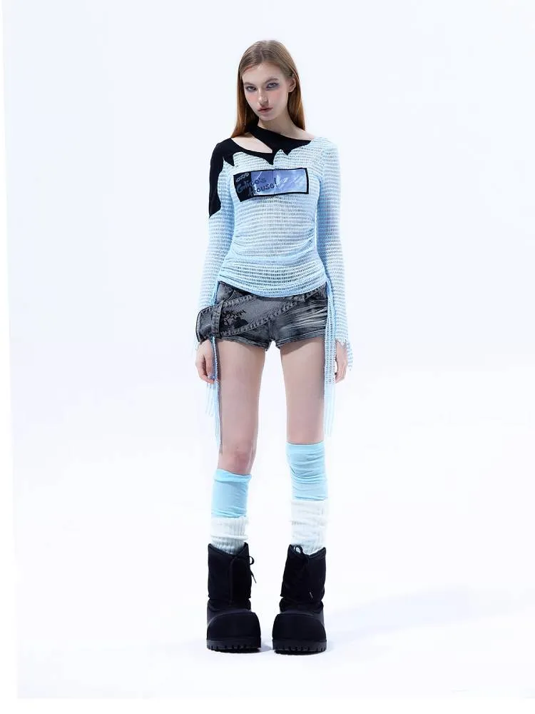 Hot girl denim shorts【s0000008009】