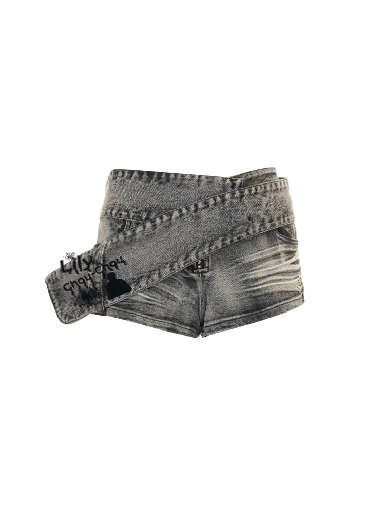 Hot girl denim shorts【s0000008009】