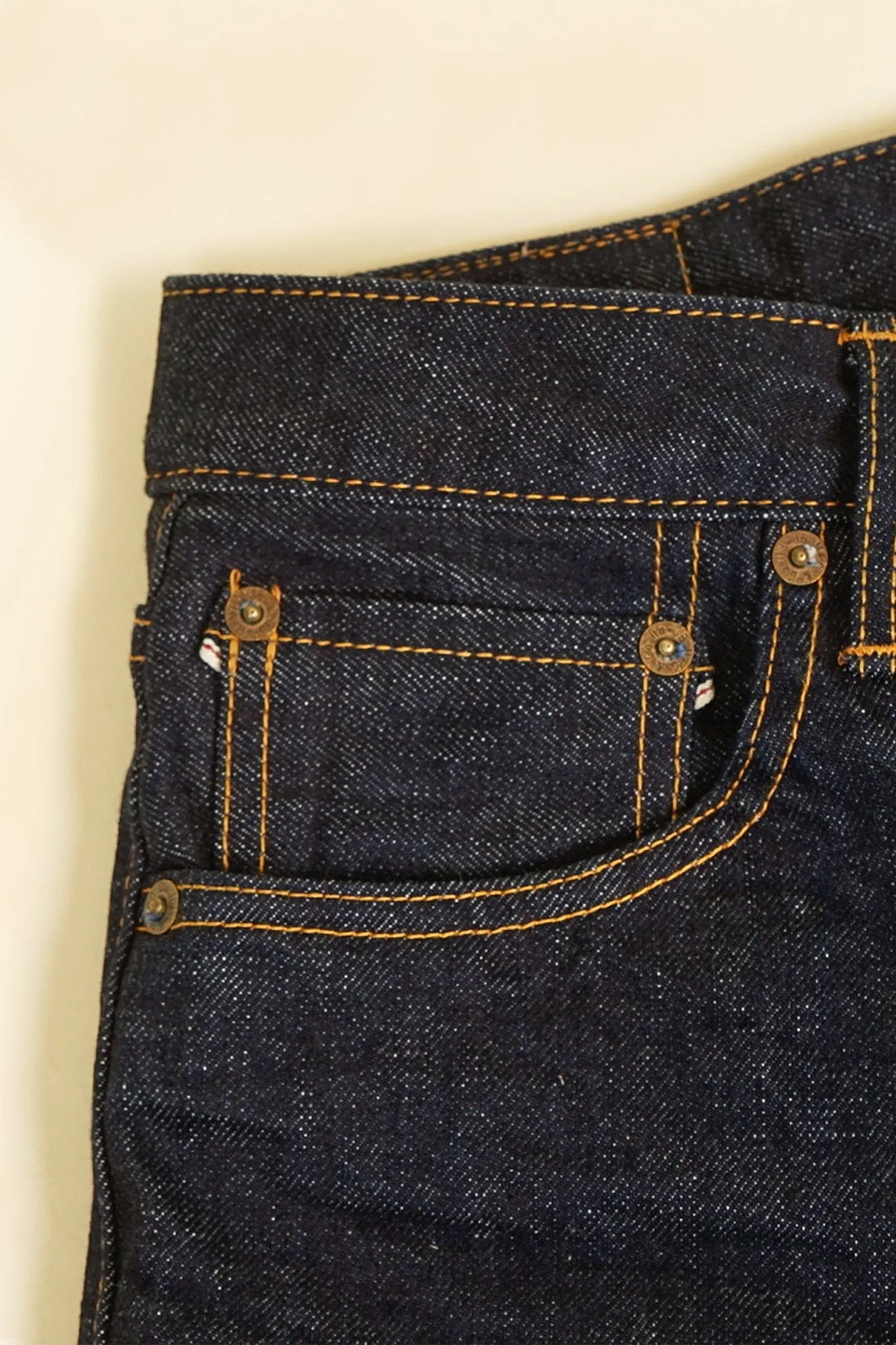 14.8oz Japan Blue J401 Classic Straight Selvedge Denim Jeans