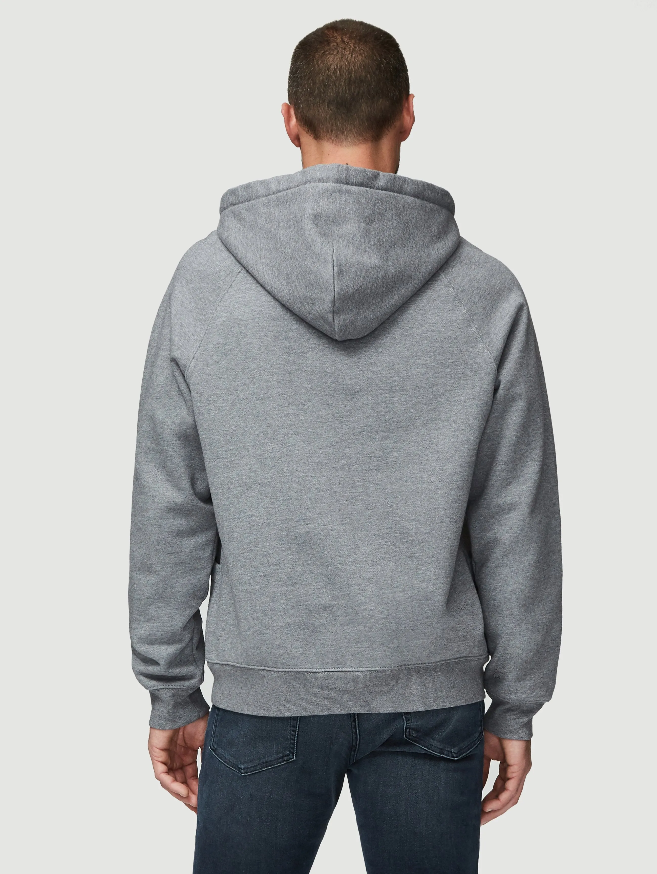Long Sleeve New Pocket Hoodie -- Gris