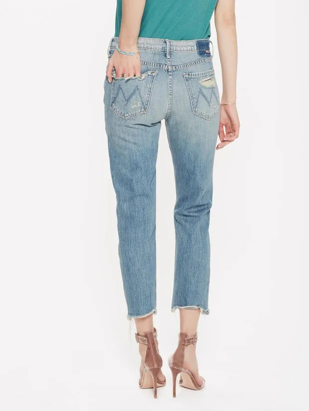 MOTHER - Cardinal Sinner Ankle Skinny Jeans in Saving Grace