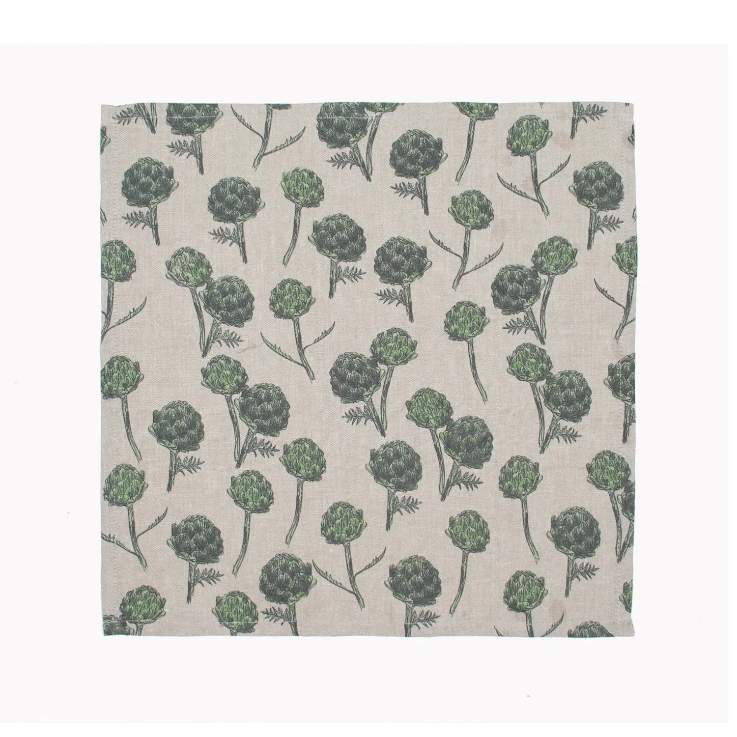 Napkin Artichoke Set of 4 - Burnt Olive
