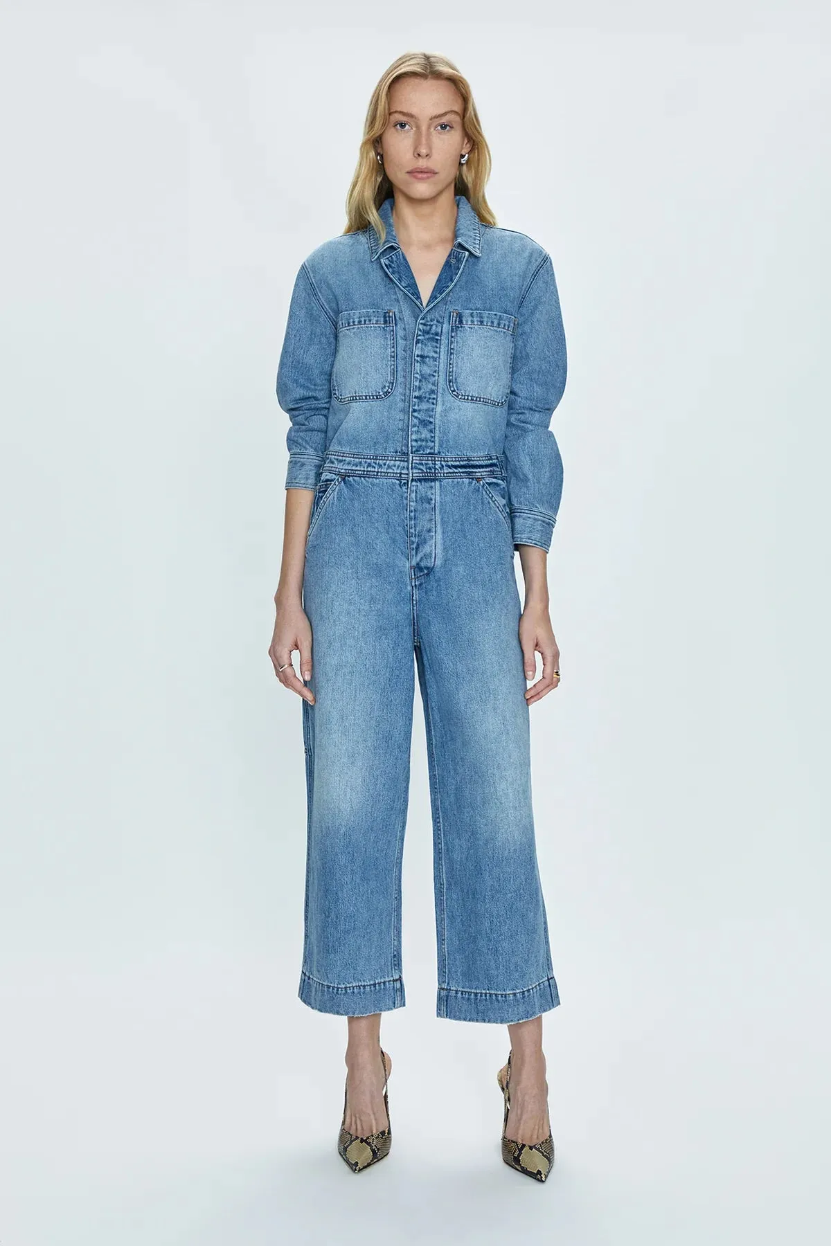 Pistola Leo Relaxed Boiler Jumpsuit- Brunswick