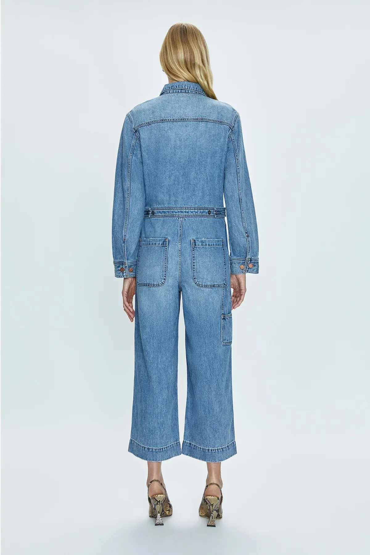 Pistola Leo Relaxed Boiler Jumpsuit- Brunswick