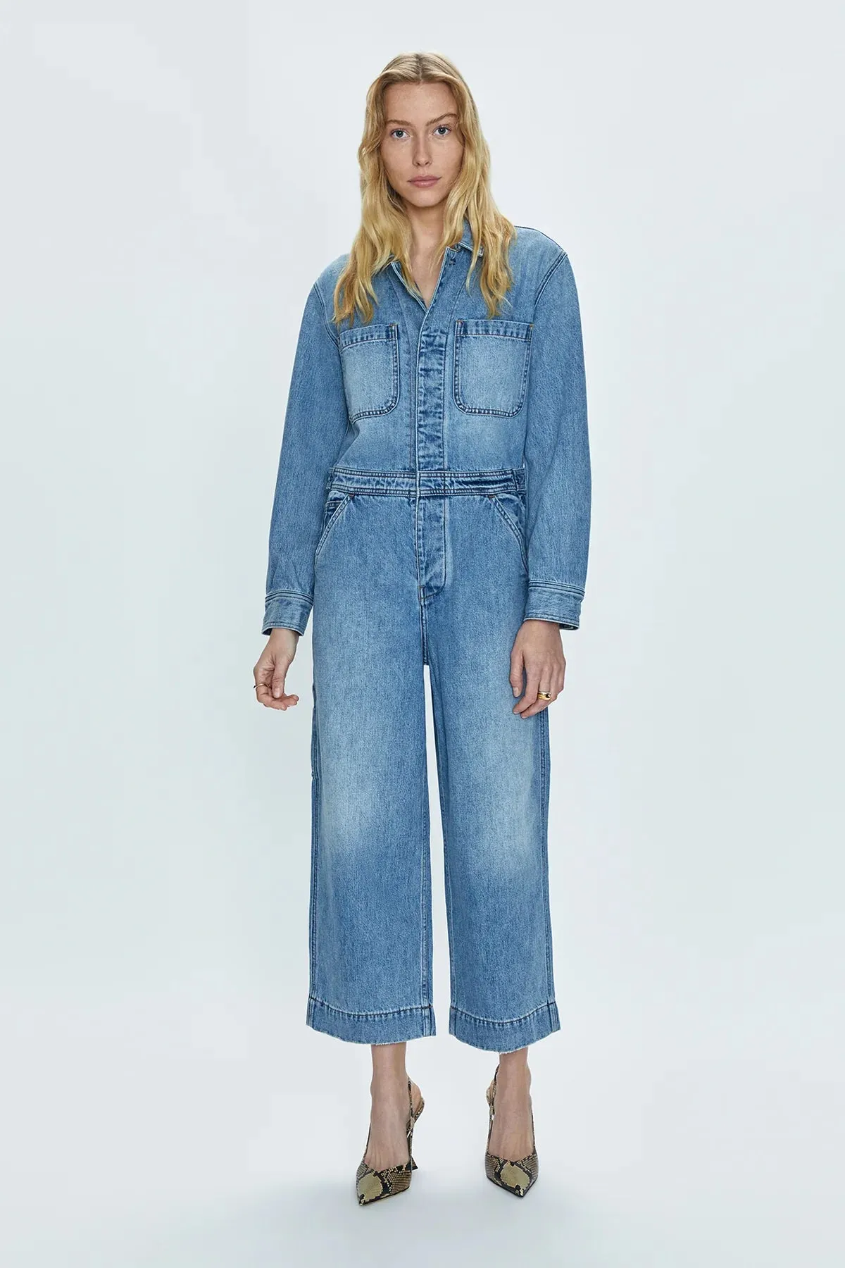 Pistola Leo Relaxed Boiler Jumpsuit- Brunswick