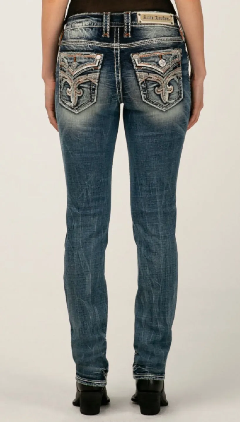 Rock Revival Emilla Straight Jean