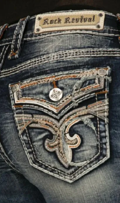 Rock Revival Emilla Straight Jean