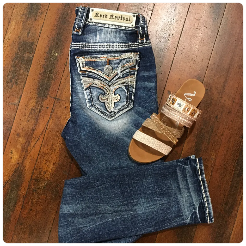 Rock Revival Emilla Straight Jean