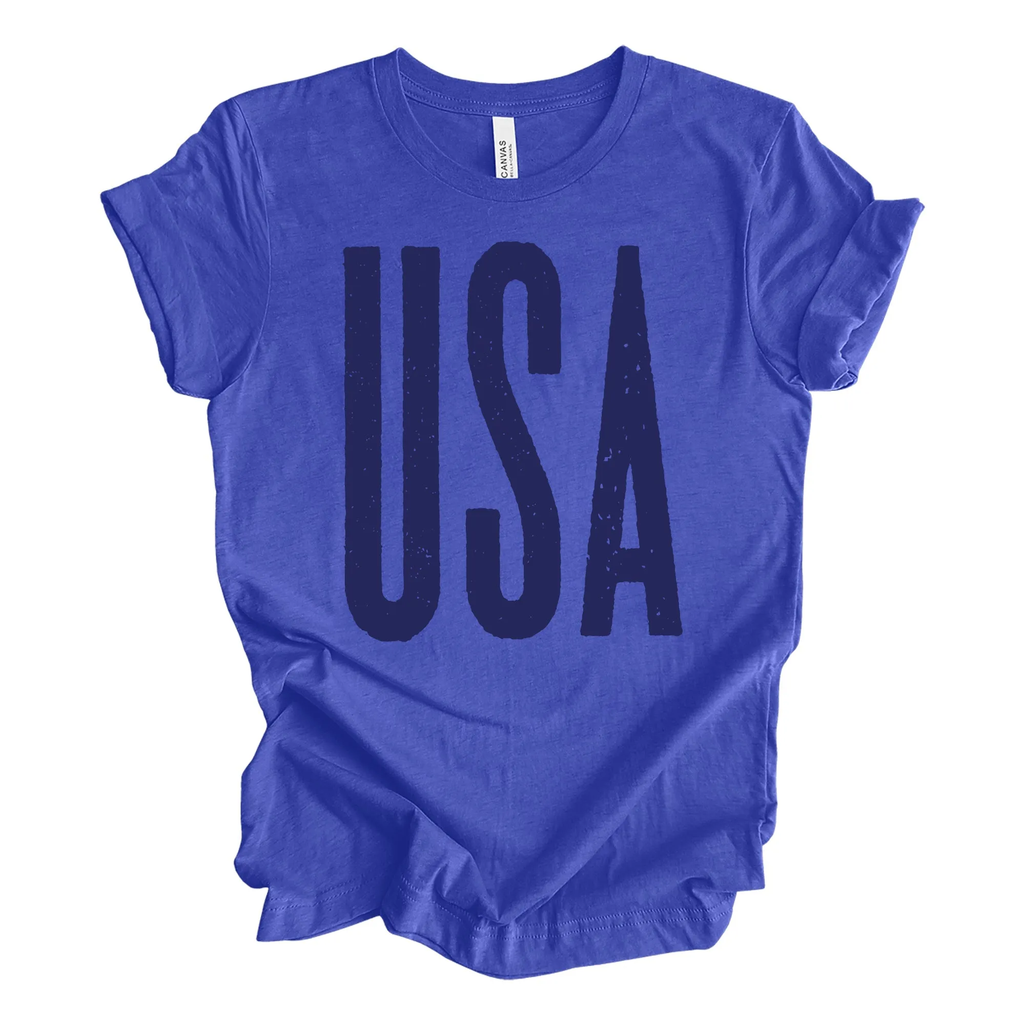 USA 4th of July Large Graphic Shirt
