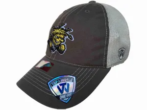 Wichita State Shockers TOW Gray Putty Two Tone Mesh One Fit Flexfit Hat Cap