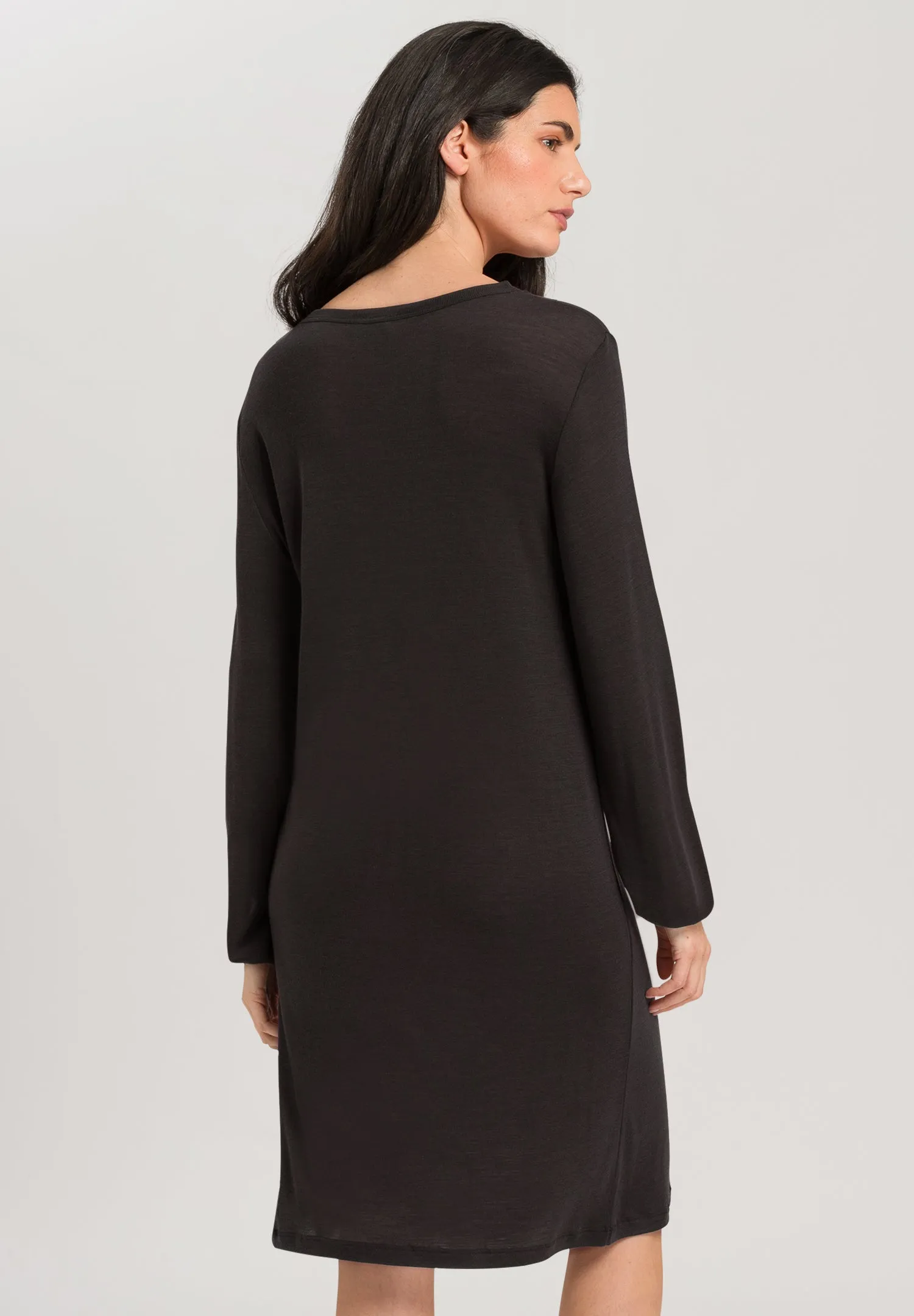 Woolen Sleep Wool Blend Nightgown | Raku Melange 76928-2976