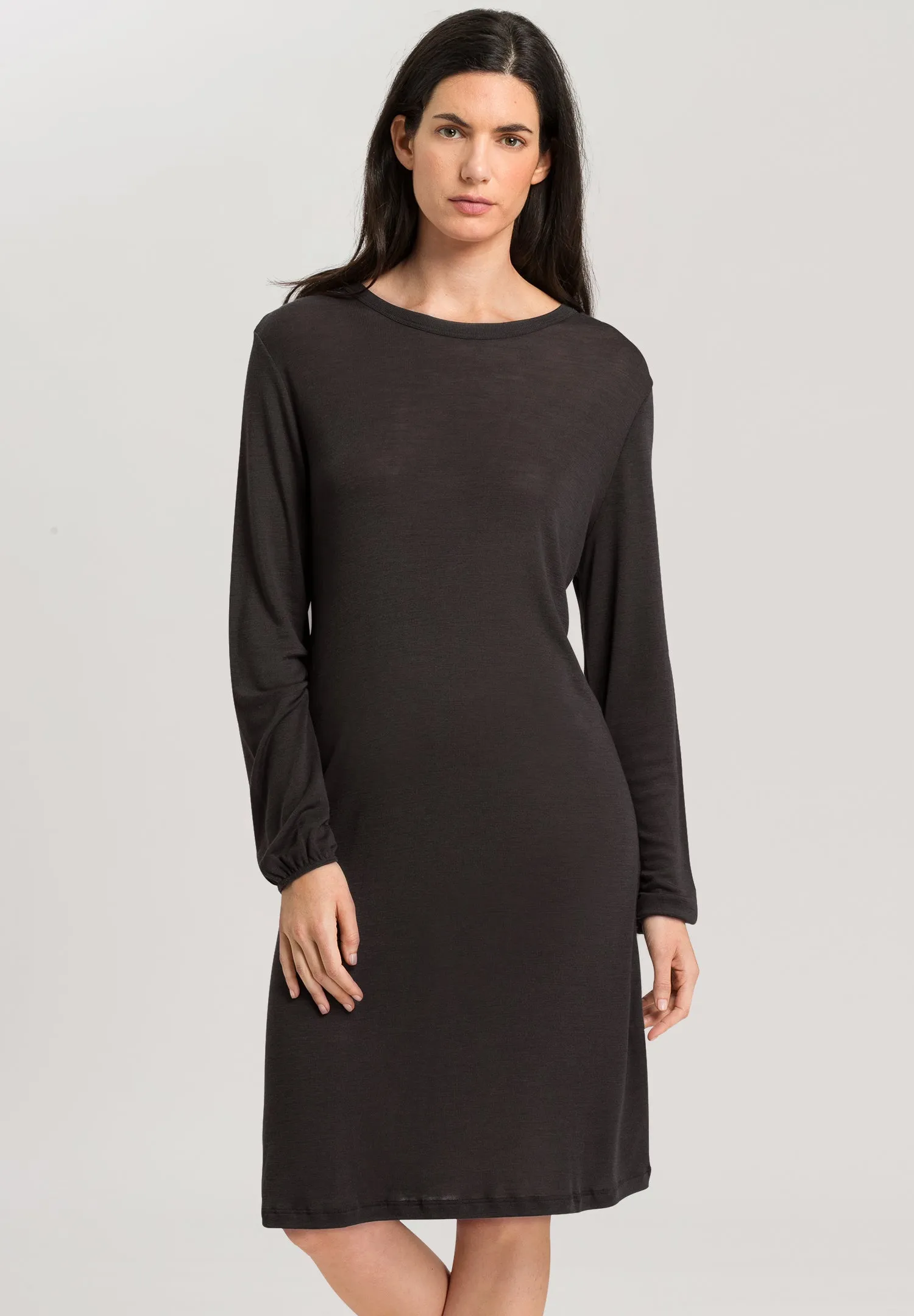 Woolen Sleep Wool Blend Nightgown | Raku Melange 76928-2976